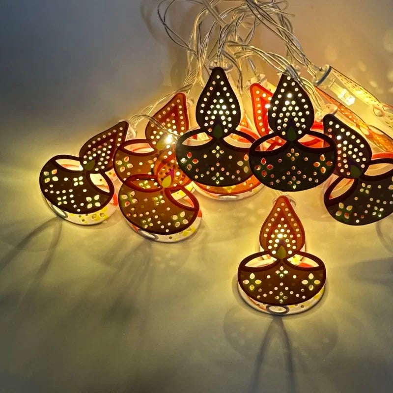 Diwali LED Light String – Diya