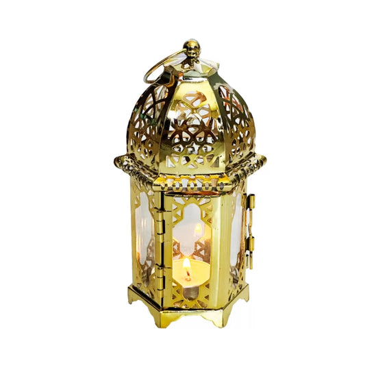 Ramadan Candle Holder – Gold 6*7*7cm 1pc