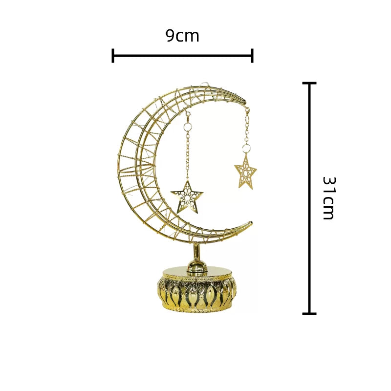 Moon Star LED Table Lamp 9*31cm 1pc