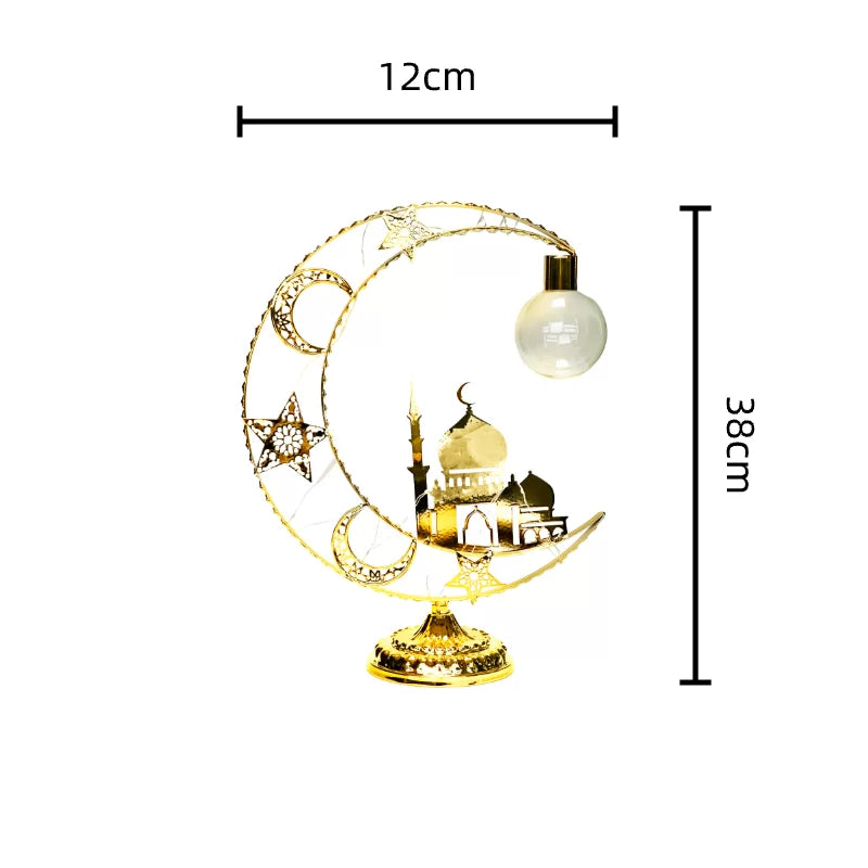 Moon Star LED Table Lamp 38*12cm 1pc