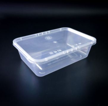 650ML Rectangle Containers with Lid 50 Pack NIS Packaging & Party Supply