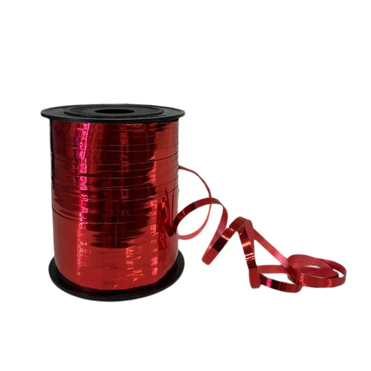 Metallic Curling Ribbon Red 250YDS