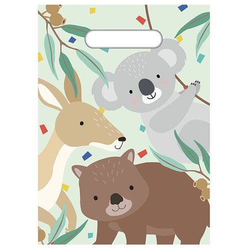 Koala Printed Loot/Party favour bags 8pk