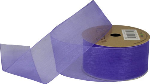 Ribbon Roll Organza 38MMX4M LILAC 1pc