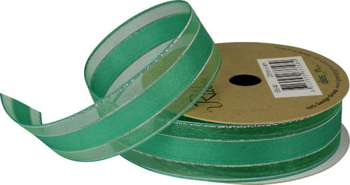 Ribbon Roll Organza 20MMX4M AQUA 1pc