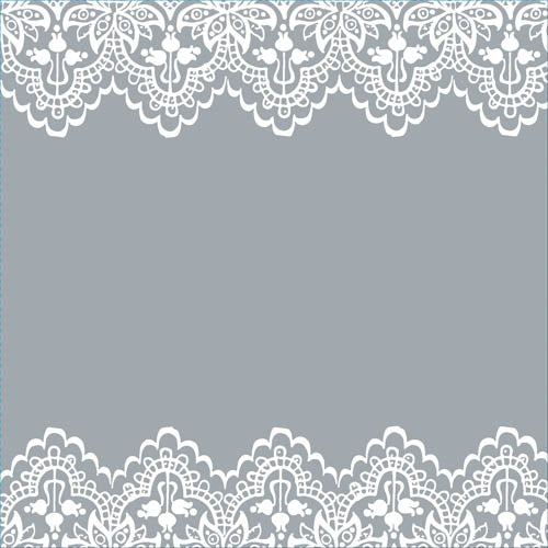 Lace Printed Lunch napkins 20pk