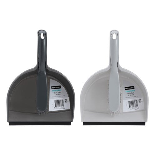 ESSENTIALS DUSTPAN & BRUSH Assorted Colours