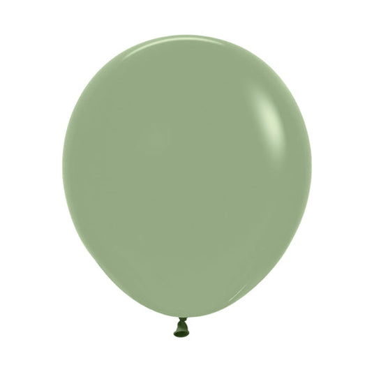 SEMPERTEX 45CM FASHION EUCALYPTUS LATEX BALLOONS 027, 6PK