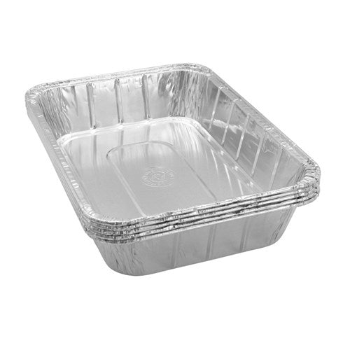 DEEP BAKING FOIL TRAY VALUE 36X29X7.5CM 5PK