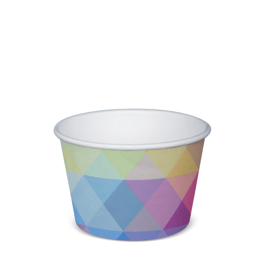 8oz ICE CREAM CUP 50PK NIS Packaging & Party Supply