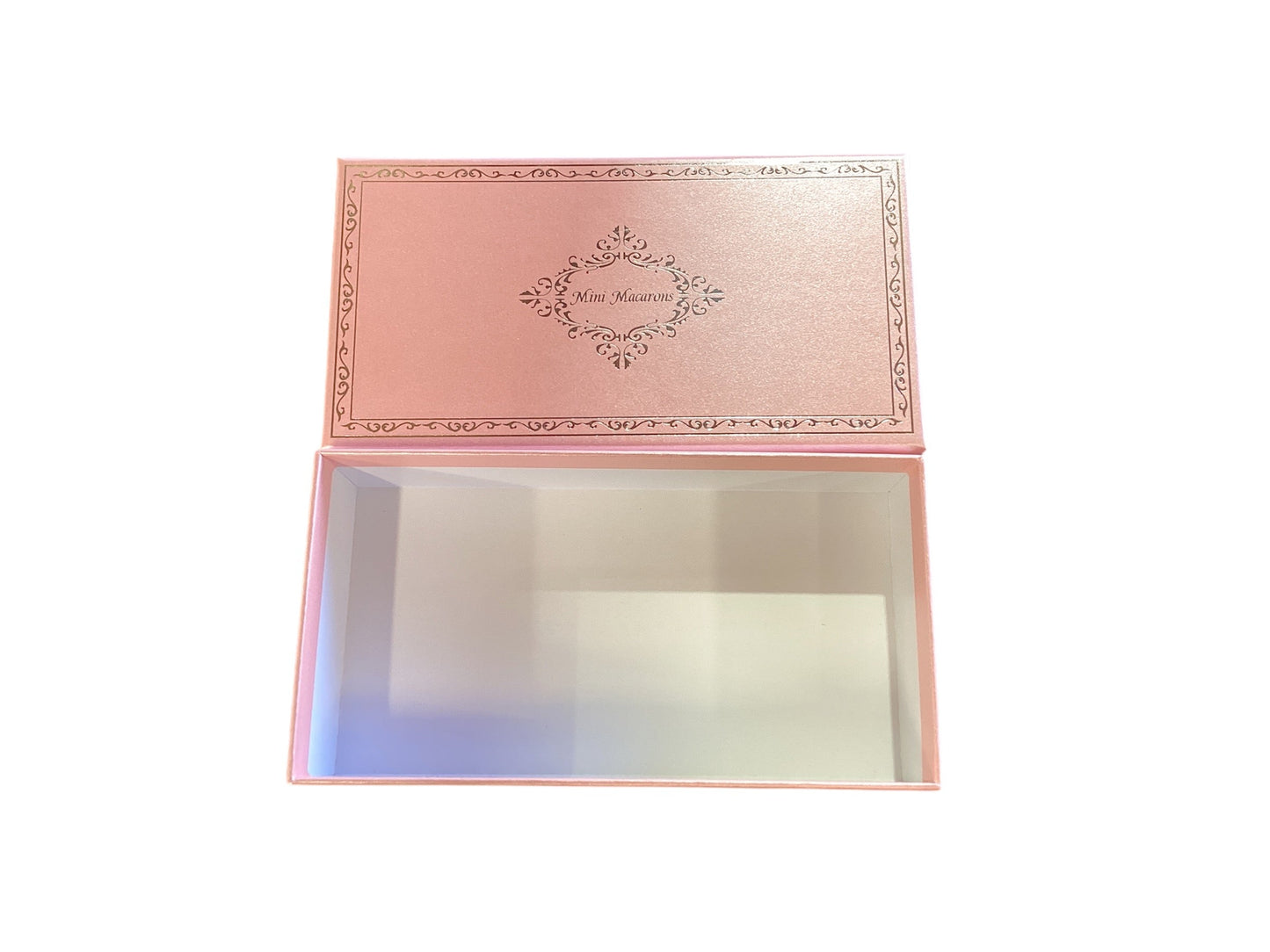 Light Pink Macron/ sweet box with lid 1pc