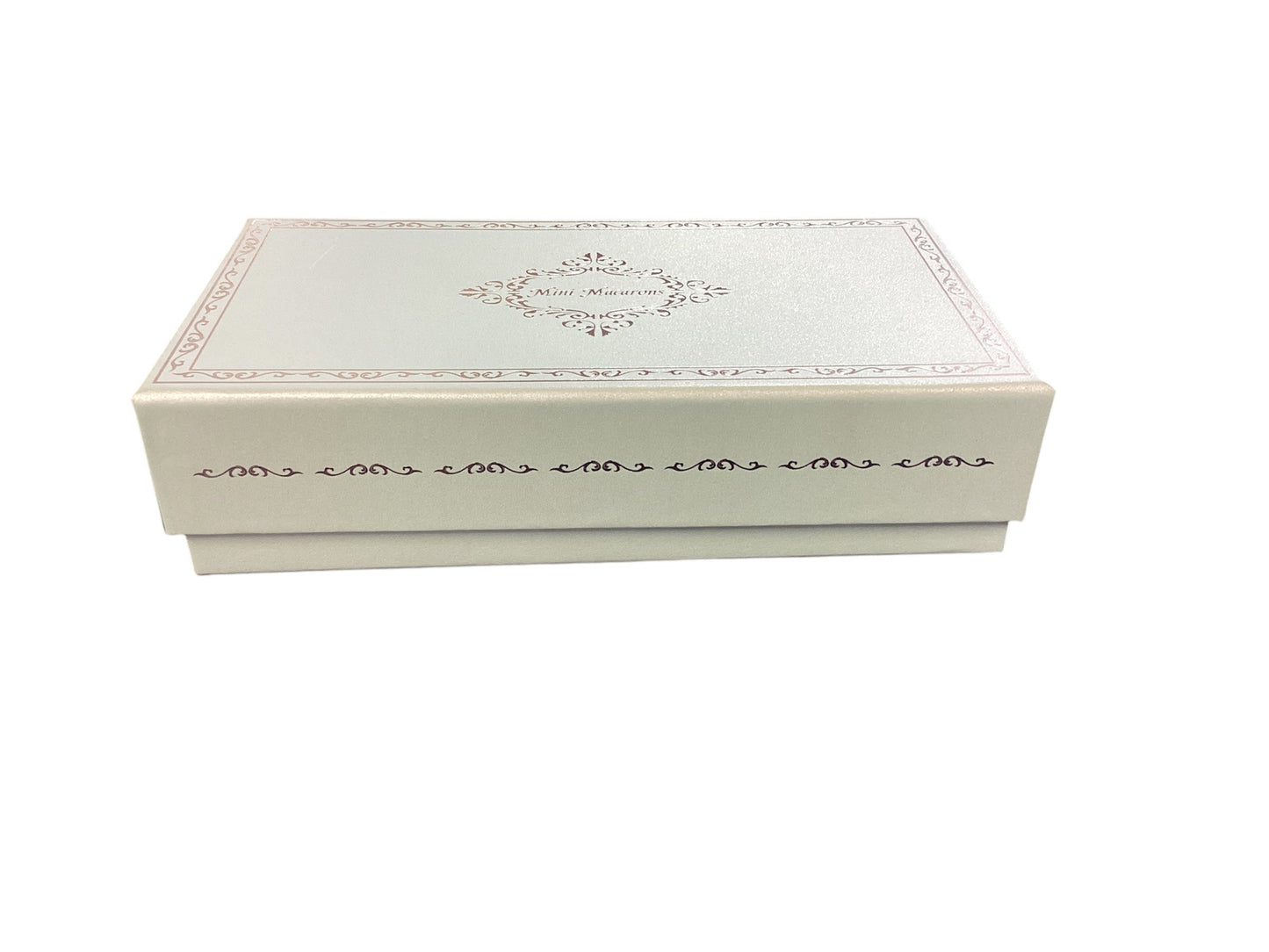 Mint Macron/ sweet box with lid 1pc