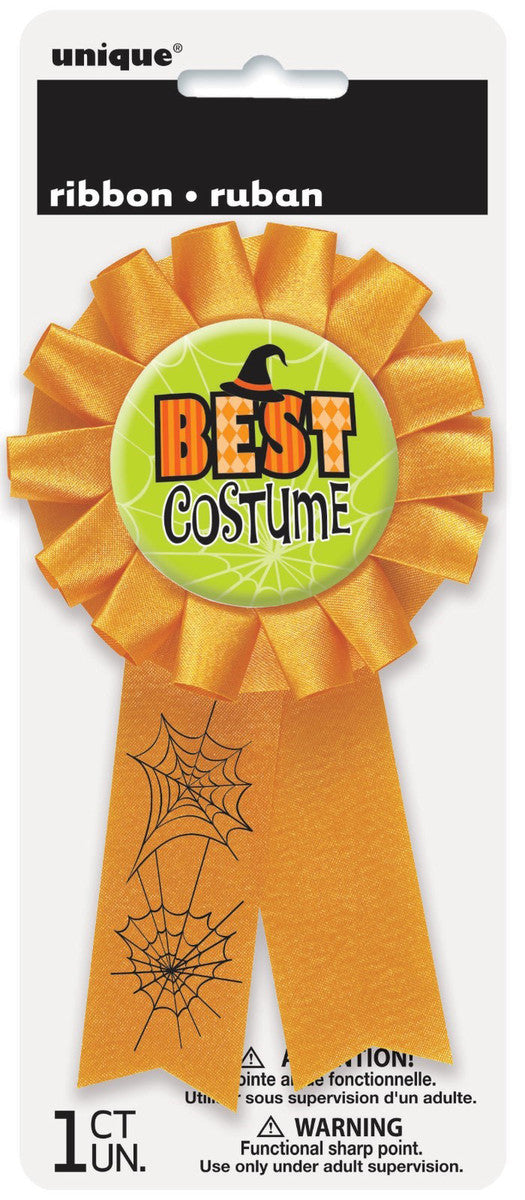 BEST COSTUME AWARD RIBBON NIS Packaging & Party Supply