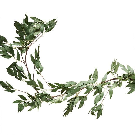 BOTANICAL WEDDING FOLIAGE GARLAND GREEN RUSCUS NIS Packaging & Party Supply