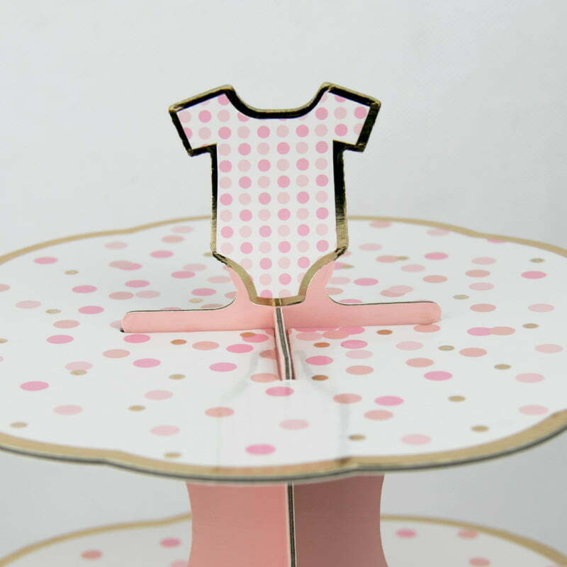 Baby Pink Cakestand NIS Packaging & Party Supply