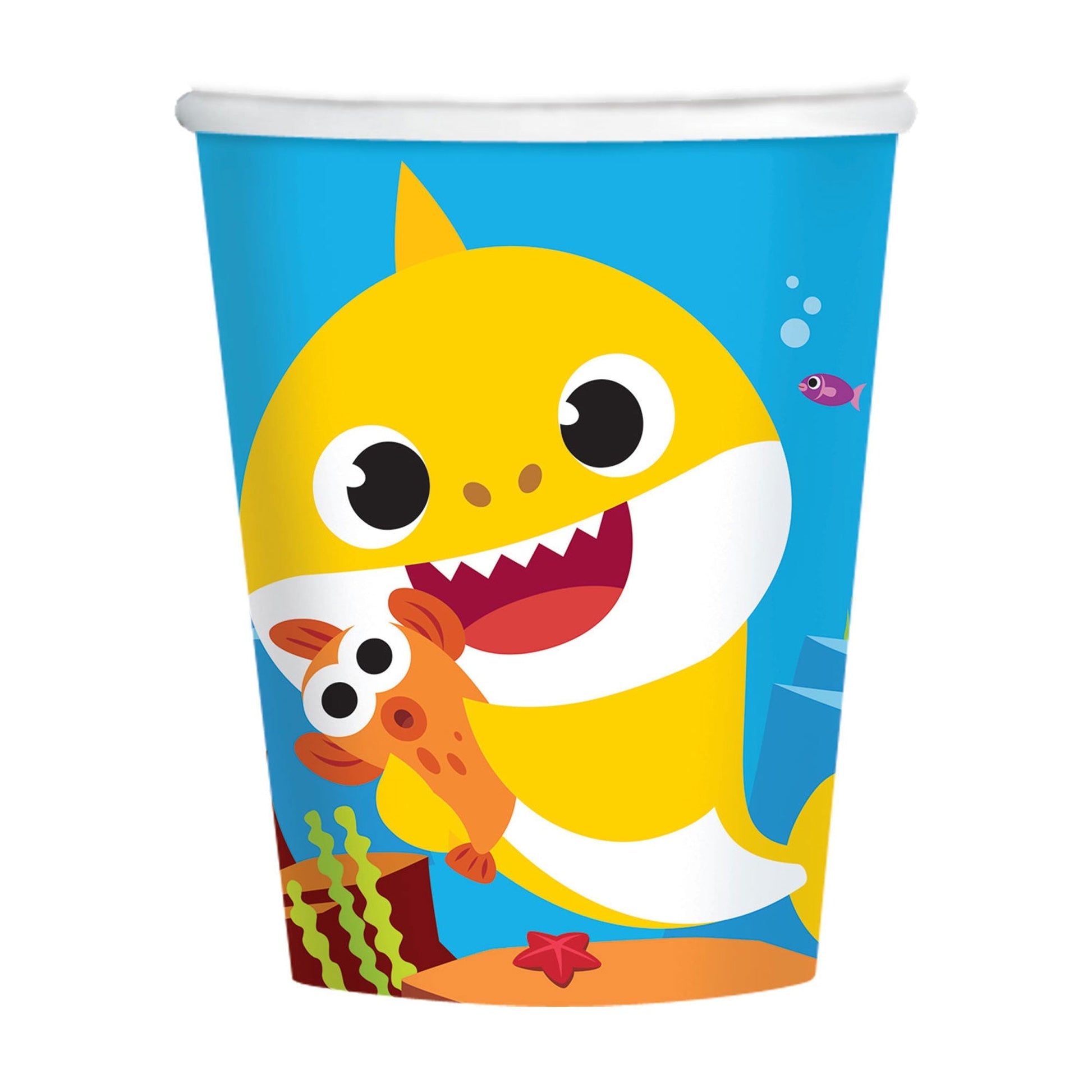 Baby Shark 9oz / 266ml Paper Cups NIS Packaging & Party Supply