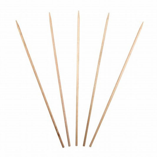 Bamboo Round Skewer 150mm 100pcs NIS Packaging & Party Supply