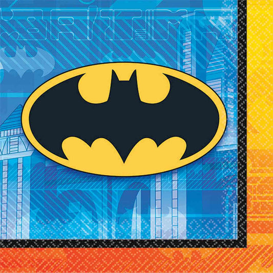 Batman Beverage Napkins NIS Packaging & Party Supply