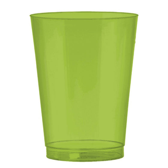 Big Party Pack,  Plastic Tumblers Kiwi (72 Pack) 295ml NIS Packaging & Party Supply