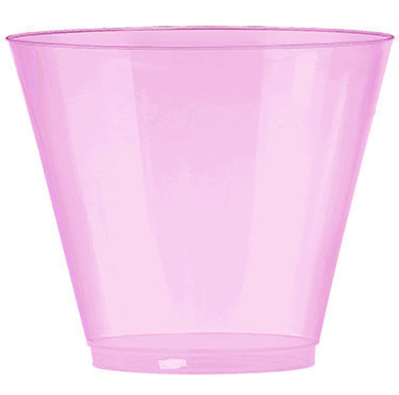 Big Party Pack, Plastic Tumblers New Pink (72 Pack) 295ml NIS Packaging & Party Supply