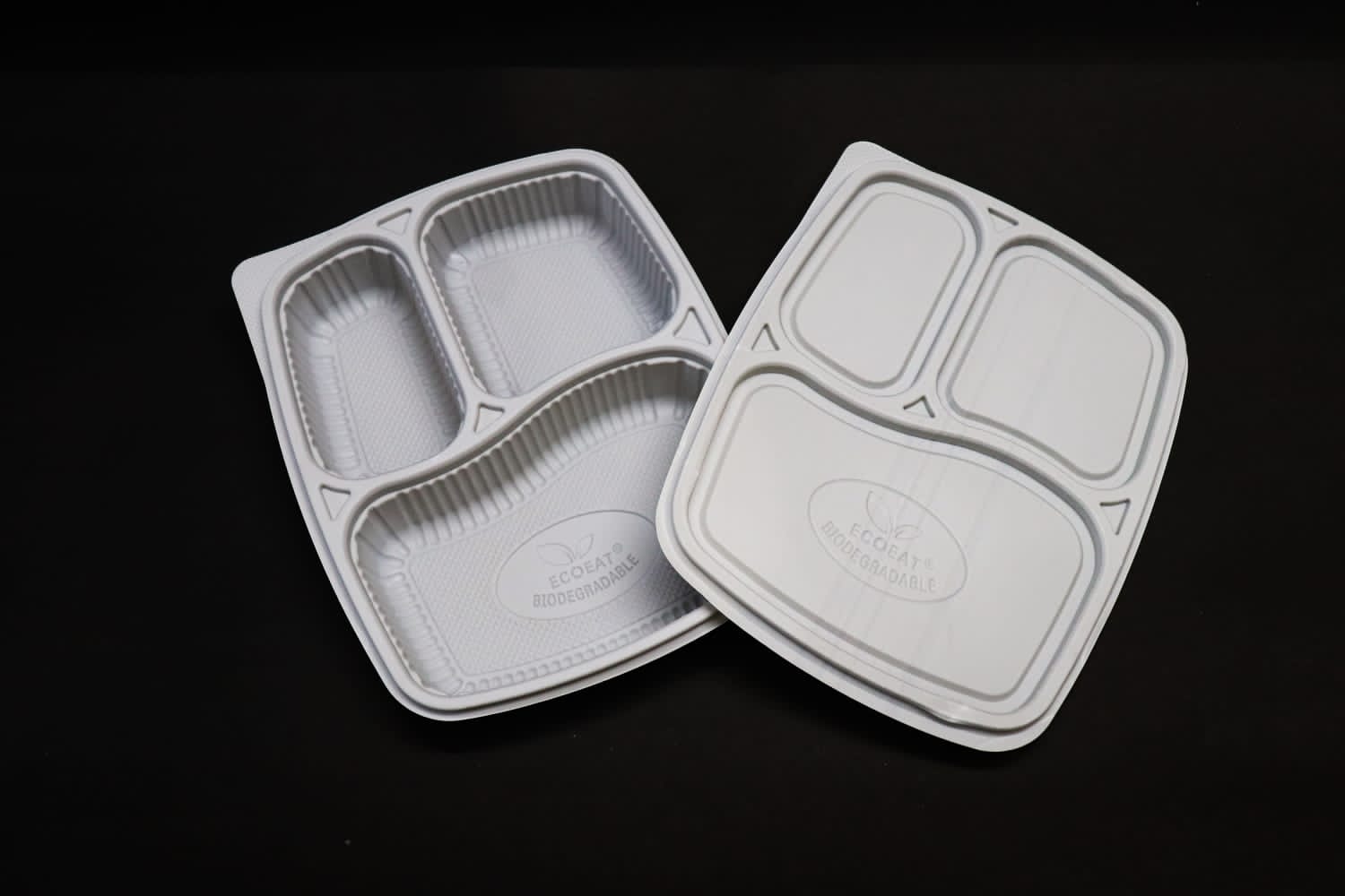 Bio 3 Section Take away Plate with Lid (25 PK) NIS Packaging & Party Supply