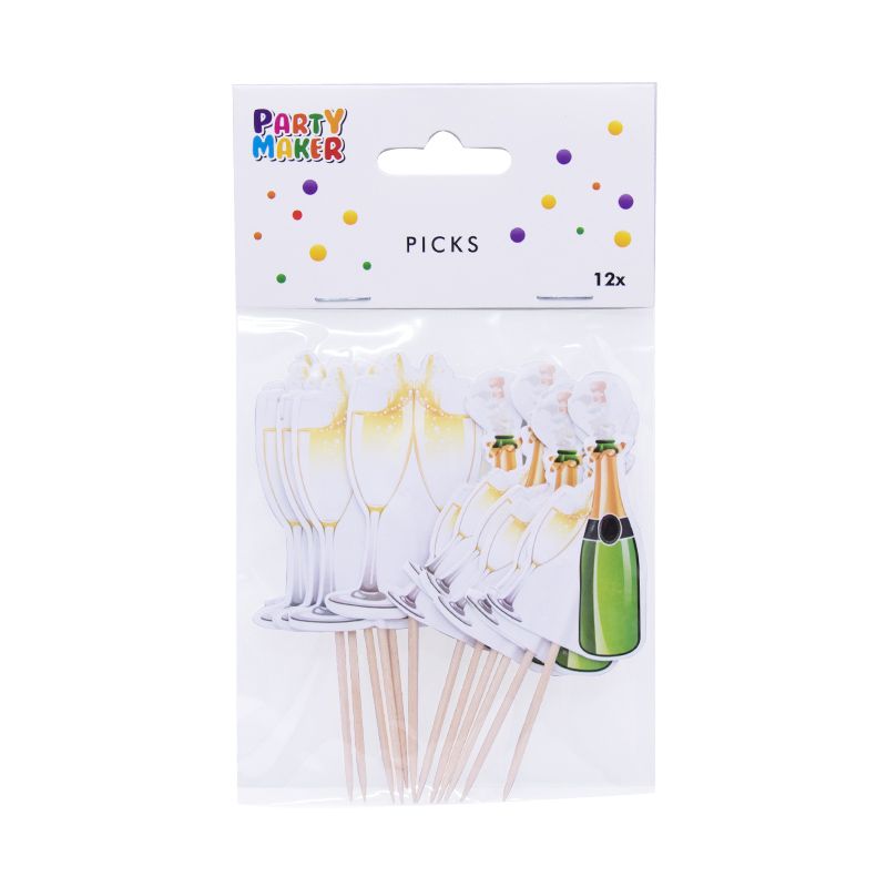 Buy Bottle Picks 12pk at NIS Packaging & Party Supply Brisbane, Logan, Gold Coast, Sydney, Melbourne, Australia