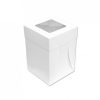 White Square Cake Box 14"12inch HIGH 14x14x12in