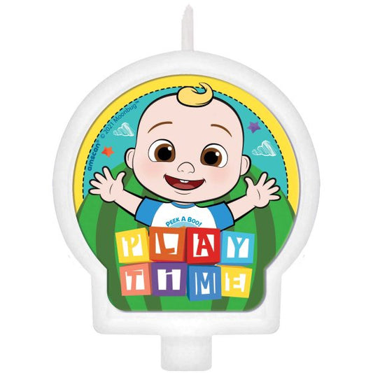 COCOMELON PLAY TIME CANDLE NIS Packaging & Party Supply