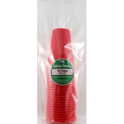 Buy CUP RED 285ml P25 at NIS Packaging & Party Supply Brisbane, Logan, Gold Coast, Sydney, Melbourne, Australia