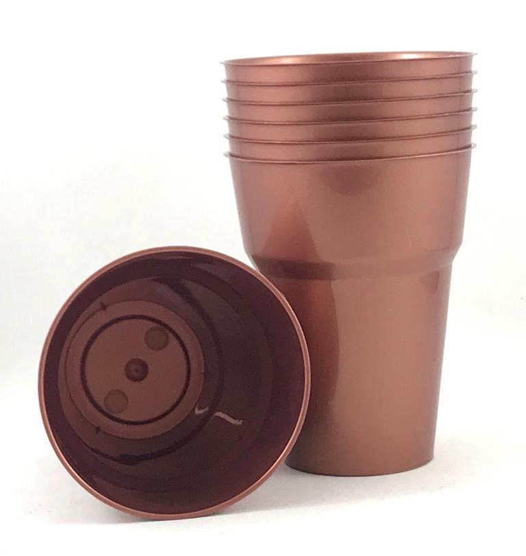 Buy CUP ROSEGOLD 285ml P25 at NIS Packaging & Party Supply Brisbane, Logan, Gold Coast, Sydney, Melbourne, Australia