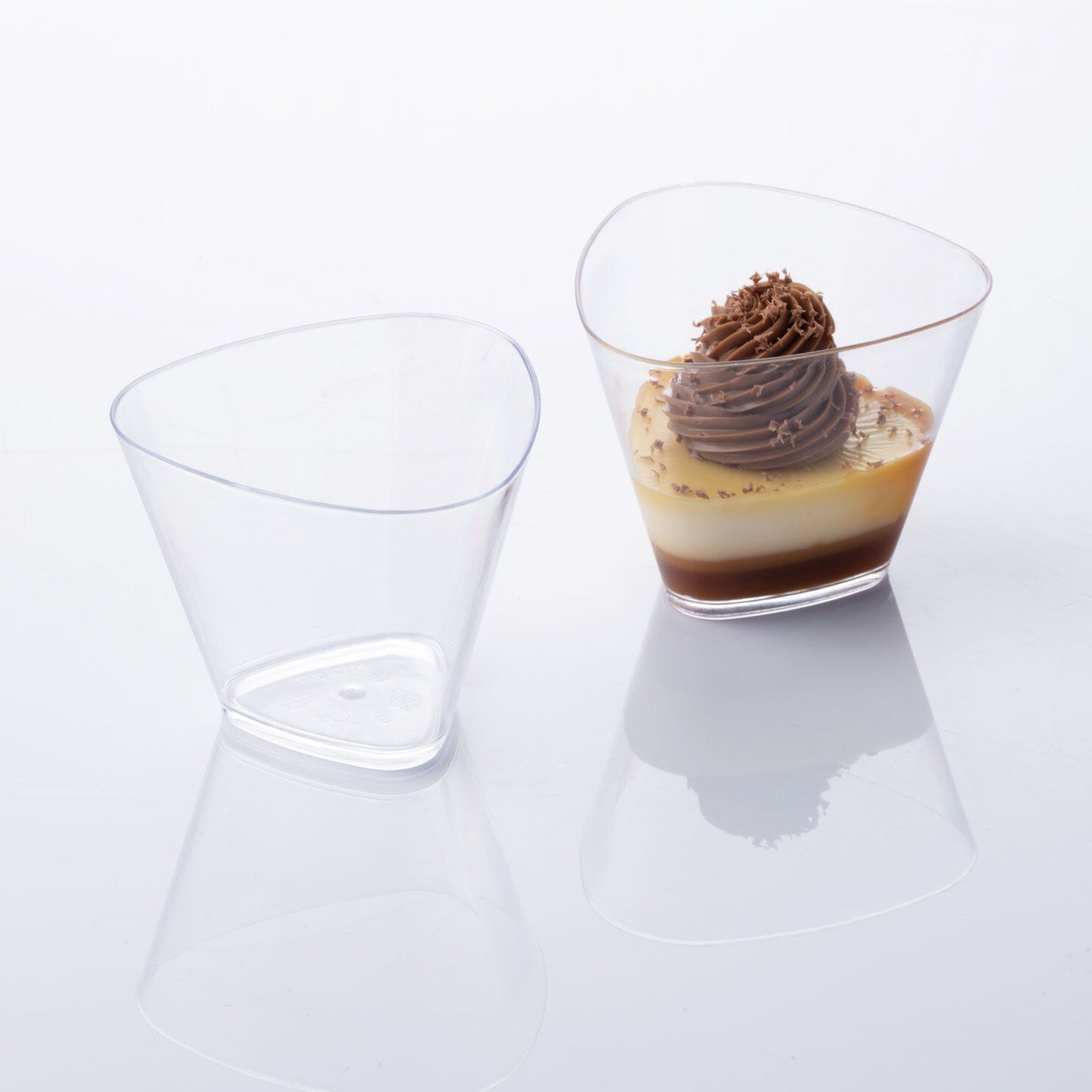 Dessert Cup Triangular 175ml (1PC)