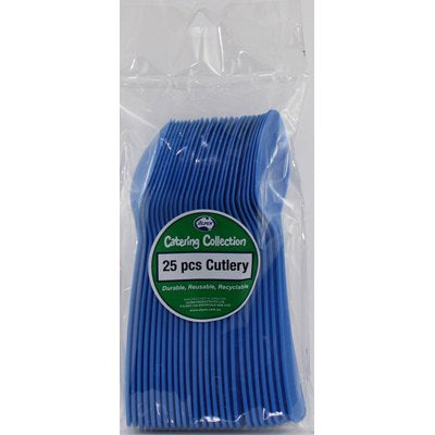 CUTLERY ROYAL BLUE SPOON P25 NIS Packaging & Party Supply