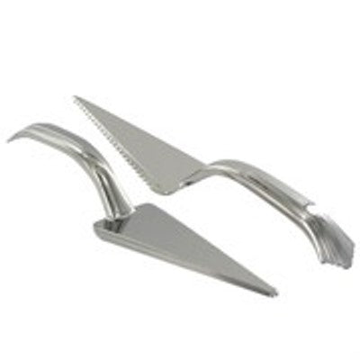 Buy CUTLERY SILVER CAKE CUTTER P2 at NIS Packaging & Party Supply Brisbane, Logan, Gold Coast, Sydney, Melbourne, Australia