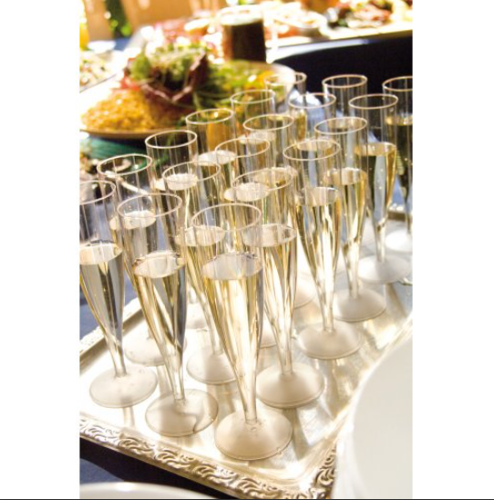 Champagne Flute 1 Piece 13.5cl Pk10x10 Ctn100 NIS Packaging & Party Supply