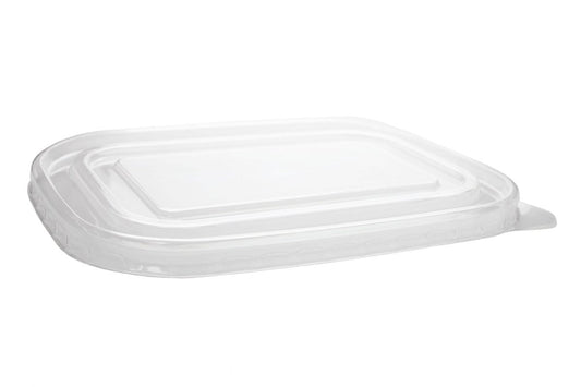 Clear PET Lid for Food Tubs Suits 500ml to 1000ml Containers 50PK NIS Packaging & Party Supply