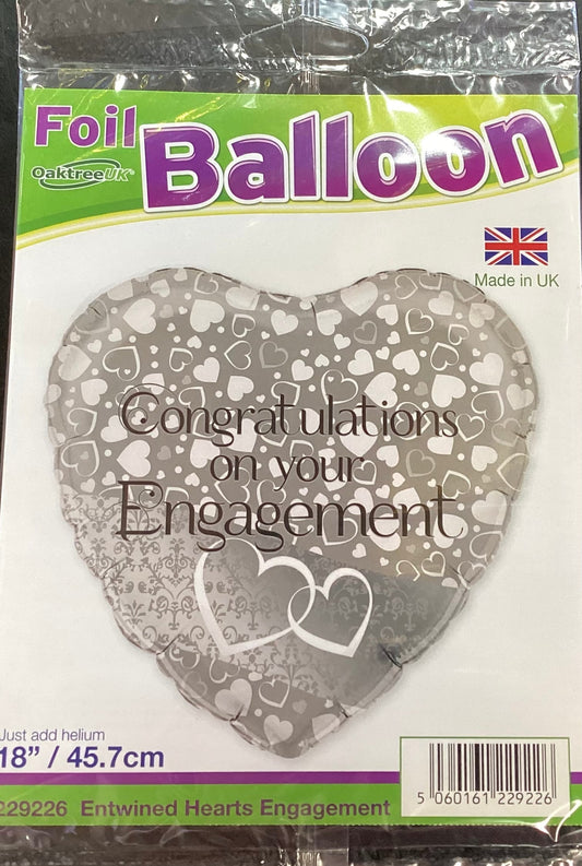 Congratulation on engagement foil ballon NIS Packaging & Party Supply