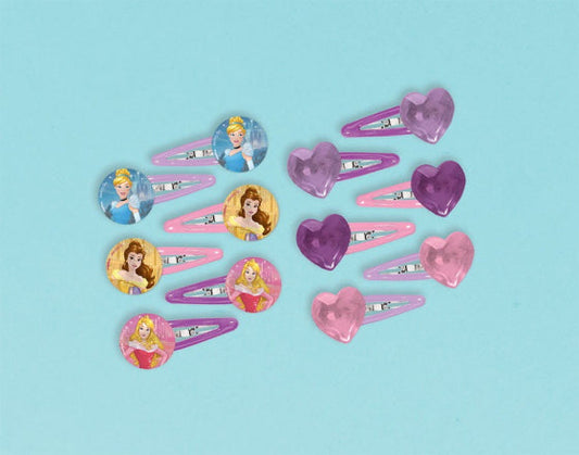 DISNEY PRINCESS DREAM BIG HAIR CLIP FAVORS 12pk NIS Packaging & Party Supply