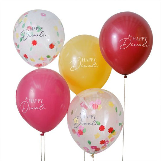 DIWALI LATEX BALLOON BUNDLE NIS Packaging & Party Supply