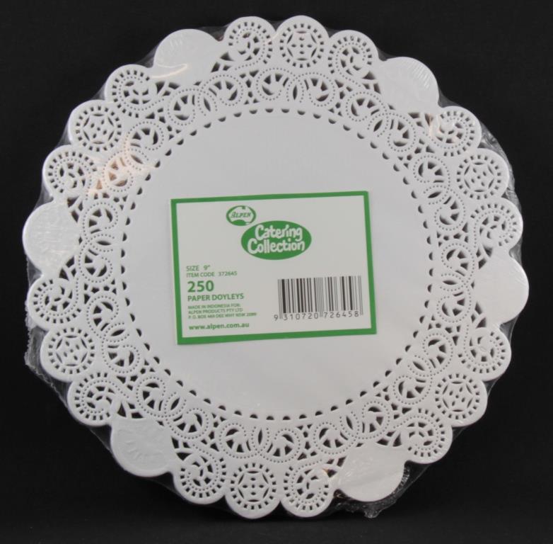 Buy DOYLEY ROUND 9" 228mm 250pc at NIS Packaging & Party Supply Brisbane, Logan, Gold Coast, Sydney, Melbourne, Australia