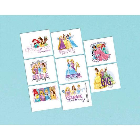 Disney Princess Dream Big Tattoo Favors NIS Packaging & Party Supply