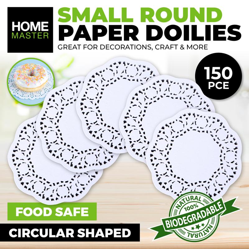 Doilies Round Paper 11.4cm 150pc NIS Packaging & Party Supply