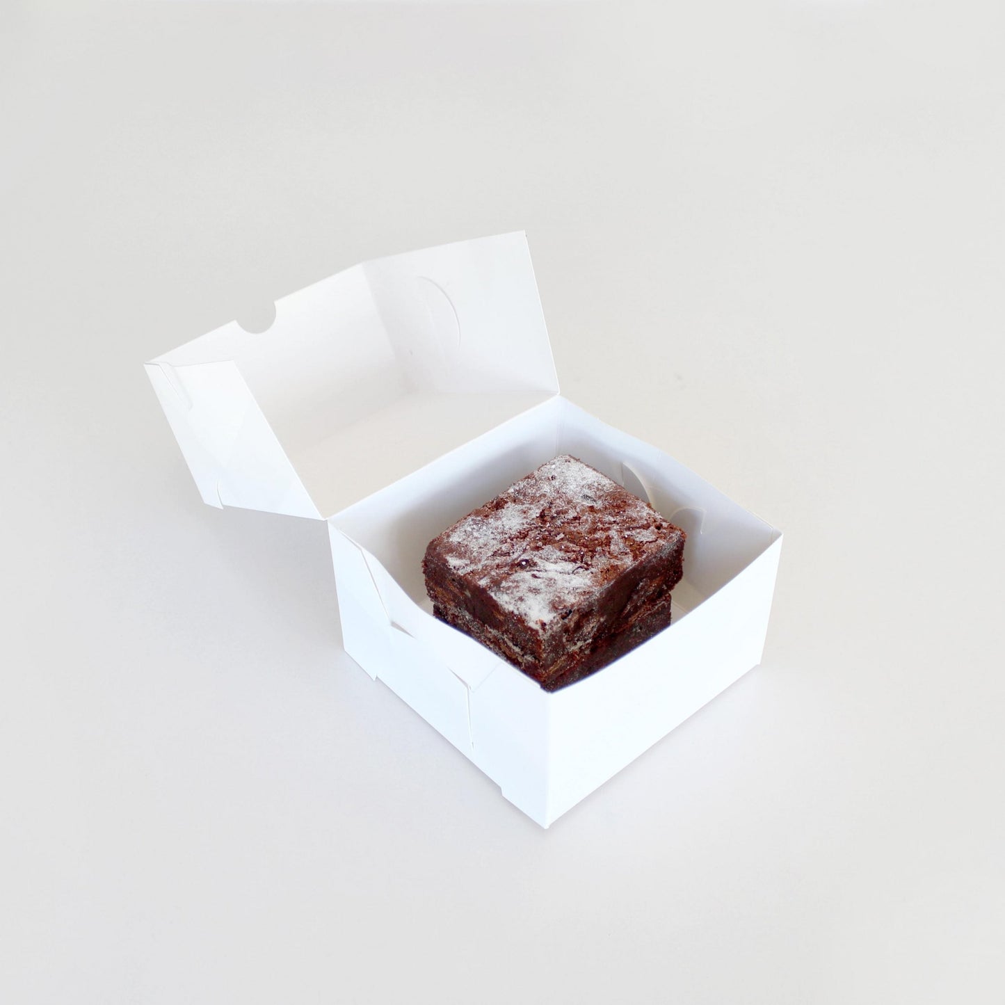 Donut Box 1 Cavity (4.5x4.5x2.5in) 1PC NIS Packaging & Party Supply