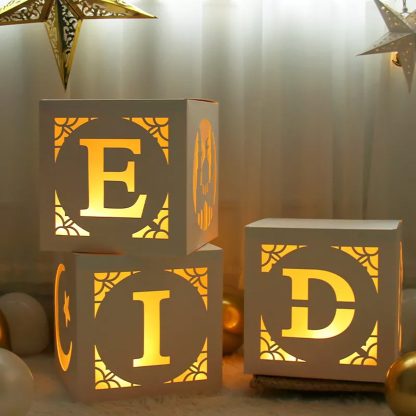 EID BOX WITH LIGHT NIS Packaging & Party Supply