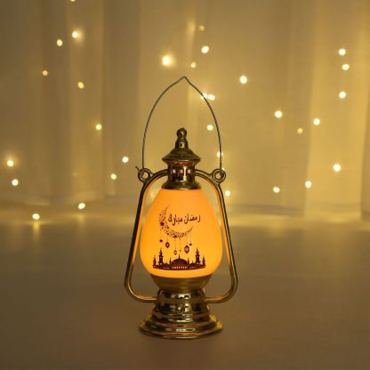 EID/RAMADAN LAMP – BLACK NIS Packaging & Party Supply