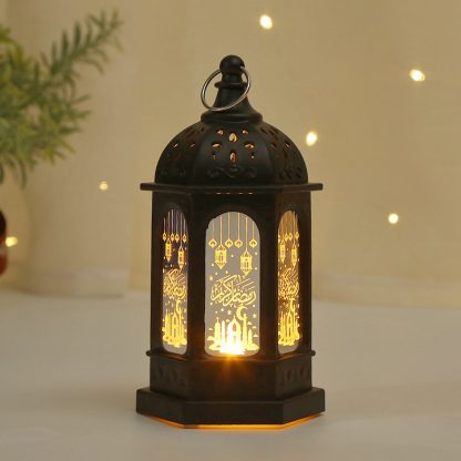 EID/RAMADAN LANTERN – BLACK NIS Packaging & Party Supply