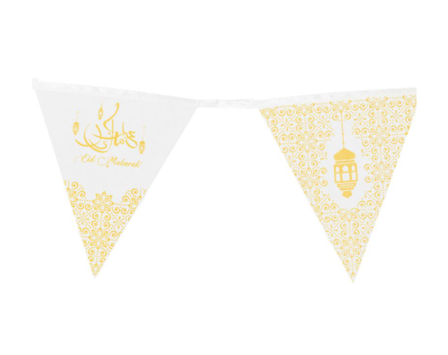 Buy Eid Mubarak Bunting 1PC at NIS Packaging & Party Supply Brisbane, Logan, Gold Coast, Sydney, Melbourne, Australia