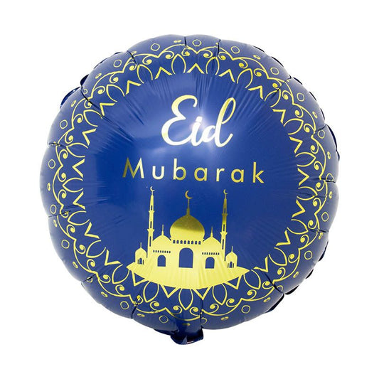 Eid Mubarak Foil balloon 45cm NIS Packaging & Party Supply