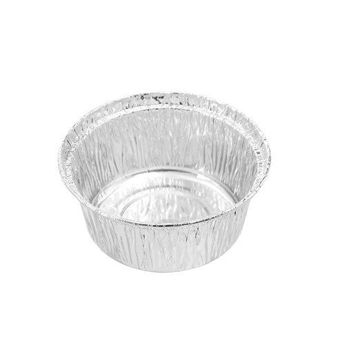 FOIL Baking Cup PLASTIC LID SQE 8.5 (15PK) NIS Packaging & Party Supply