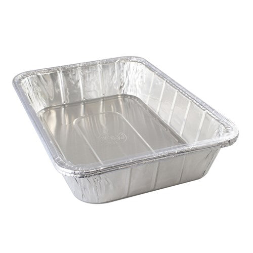 FOIL TRAY 2PK 37X27X7CM SHELF READY PDQ NIS Packaging & Party Supply