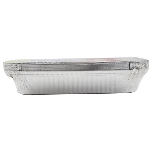 FOIL TRAY W/ LID  32X26X5.5CM 10PK NIS Packaging & Party Supply